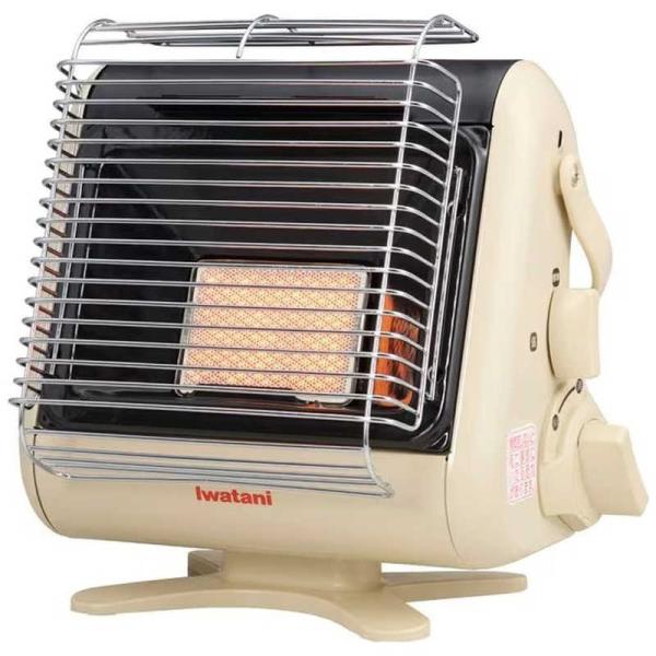 岩谷産業 ポータブルタイプ マイ暖 ［カセットガス］ CB-STV-MYD3●電池も電源コードも不要!燃料はカセットガスのみ!●軽量・コードレスで持ち運び自在。●点火後の立ち上がりが早く約1分で「暖」がとれる。●弱運転でガス消費量約15%省...