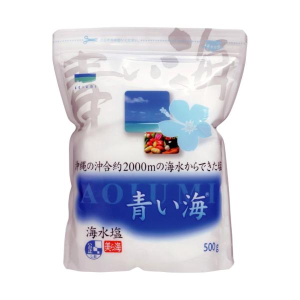 他サイト： 沖縄の海水塩 青い海 500gの商品画像