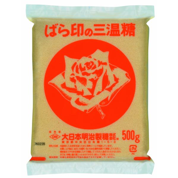 砂糖 三温糖 ばら印 大日本明治製糖 500g