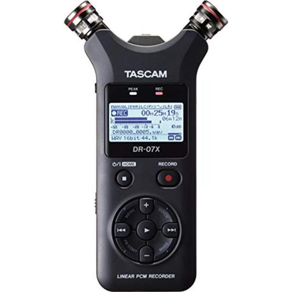 TASCAM タスカム - USB オーディオインターフェース搭載 ステレオ リニアPCMレコーダー DR-07X
