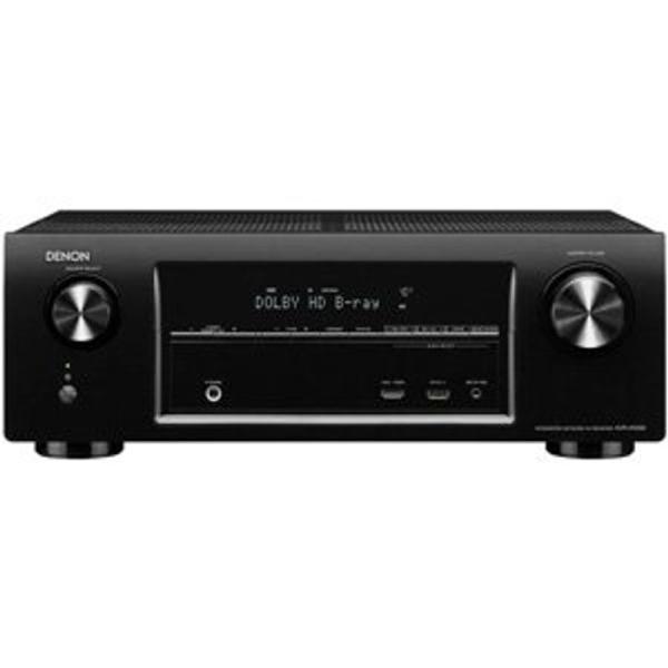 Denon AVサラウンドレシーバー 5.1ch AirPlay/ネットワーク対応 ブラック AVR-X1000-K