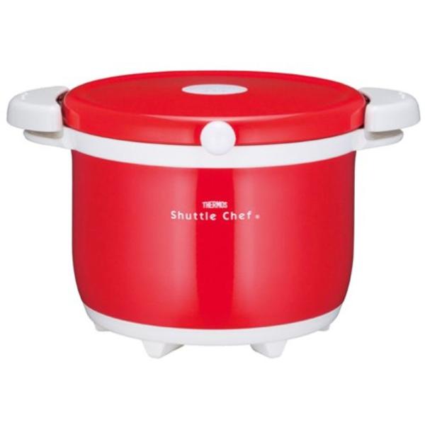 【未使用】サーモス　真空保温調理器　シャトルシェフ　KBA-3001 サーモス 真空保温調理器 シャトルシェフ 3.0L トマト KBA-3001 TOM
