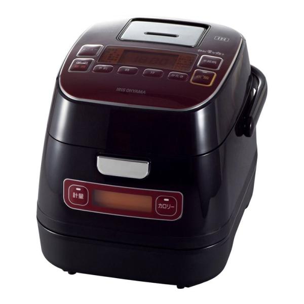 アイリスオーヤマ - 新品未開封！銘柄量り炊き IH炊飯ジャー 3合 IH炊飯器 RC-IA32-R アイリスオーヤマ 炊飯器 IH 3合 銘柄量り炊き カロリー計算機能