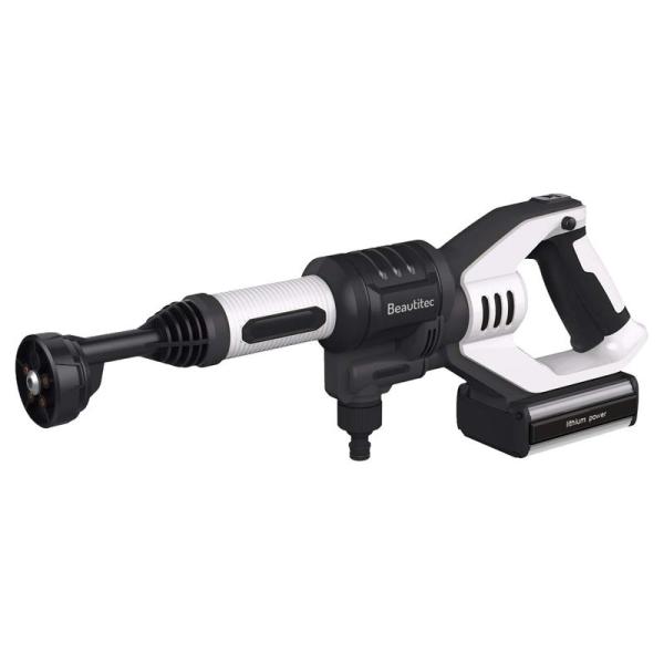 Beautitec コードレス洗浄機KB007 (WHT) タンクレス 自吸式・水道蛇口