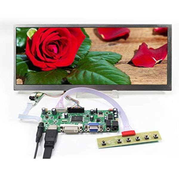 VSDISPLAY 12.3�C���`�t���p�l�� ���P �𑜓x1920x720 LVDS 50pin LCD�R���g���[����L�b�g (HDMI
