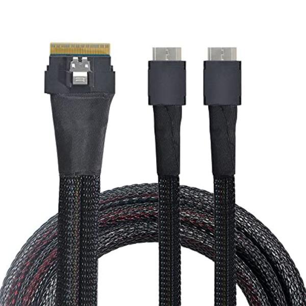 NFHK PCI-E Ultraport Slimline SAS Slim 4.0 SFF-8654 8i74pin����DualOculi