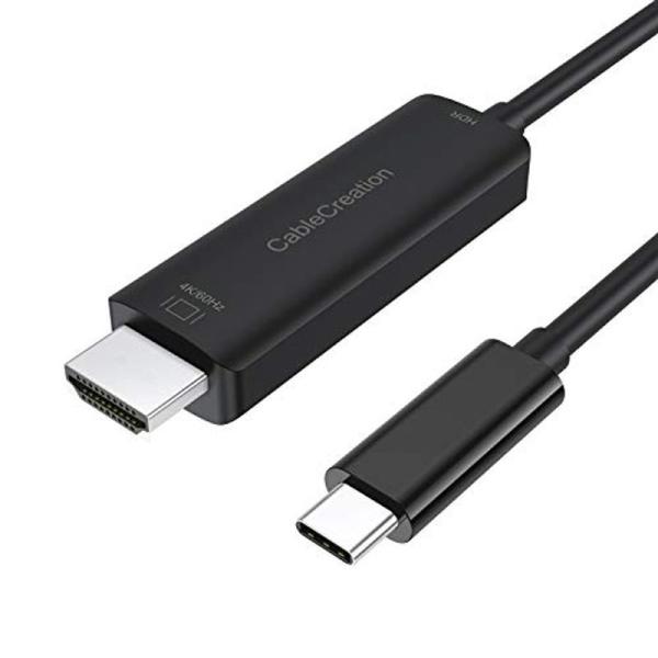 �����OUSB C to HDMI�P�[�u���C4K@60Hz HDR CableCreation 5���[�g��USB Type C to HDMI
