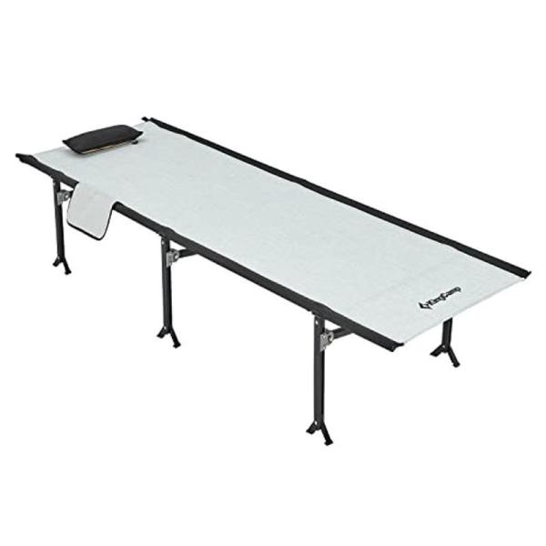 KingCamp �A�E�g�h�A �x�b�h ���C�h �L�����v �R�b�g ���� �����t���[�� �ω׏d200kg �傫�� �܂肽���݃x�b�h ����203c