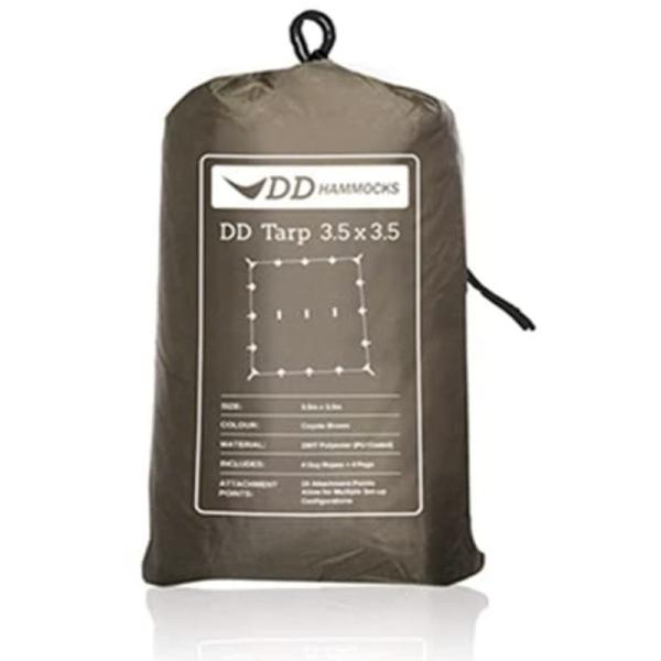 DD Hammocks DD Tarp �^�[�v 3,5x3,5 Cyote Blown�i�R���[�e�u���E���j���{���K�i