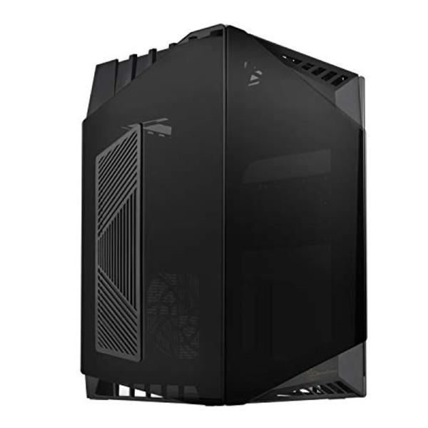 SilverStone Lucid�V���[�Y �����K���X��PC�P�[�X SST-LD03B-AF