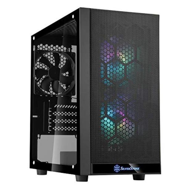SilverStone Precision�V���[�Y �����K���X�p�l�� 120���� ARGB�t�@���t��PC�P�[�X SST-PS15B-PRO