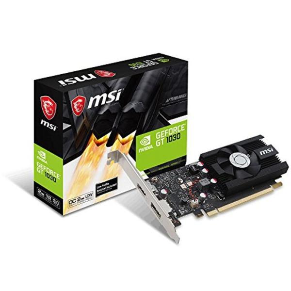 MSI LowProfile�Ή� GeForce GT 1030 �O���t�B�b�N�X�J�[�h GEFORCE GT 1030 2GD4 LP OC