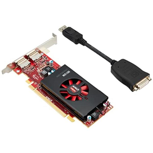 �G�[�L���[�u AMD FirePro W2100 2GB PCIe �O���t�B�b�N�X�{�[�h VD5485 FPW21LP-2GER