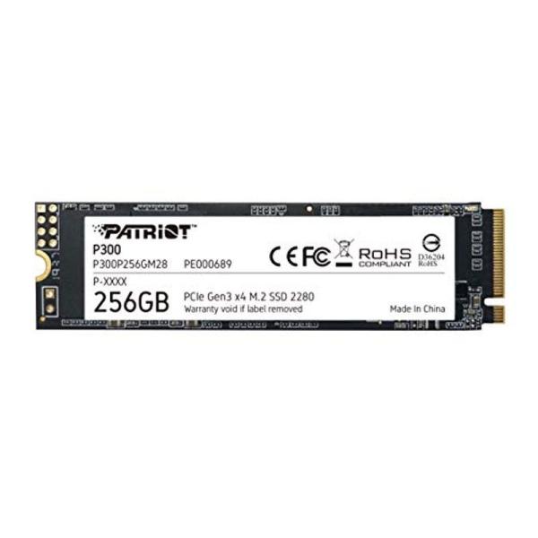 Patriot Memory P300 256GB M.2 SSD 2280 NVMe PCIe Gen 3x4 �����^SSD P300P2