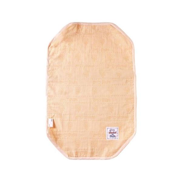 【商品名】　10mois(ディモワ) 4重ガーゼ コットカバー オレンジソルベ Sサイズ (x 1) 20271058 【商品説明】　・[商品サイズ] 約60×100cm・[製造国] 日本・さらりと軽やかな4重ガーゼのコットカバー 【サイズ...