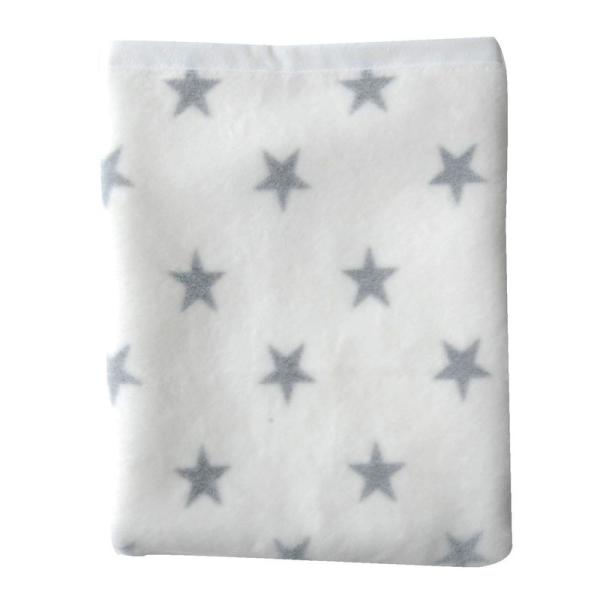 【商品名】　渡嘉毛織 ふわふわ綿毛布(70×100cm) スター(グレー) nordic+Japan日本製 【商品説明】　・[本体サイズ] 70×100cm・[製造国] 日本・パターン:星柄・子猫みたいなふわふわの綿毛布。 【サイズ】　高さ...