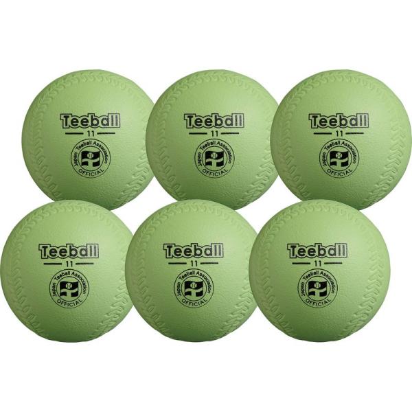 【商品名】　ナガセケンコー 日本ティーボール協会公認ボール JTAケンコーティーボール11インチ 6個 JTA-KT11 【商品説明】　・6個入り・NPO法人日本ティーボール協会公認品・屋内・屋外使用可能・材質：ポリウレタン・直径(1個)：...