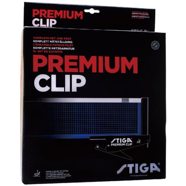 【商品名】　STIGA(スティガ) 卓球 プレミアムクリップ (ネット&amp;サポート) 6390-00 【商品説明】　・原産国:中国 【サイズ】　高さ : 6.50 cm　横幅 : 26.90 cm　奥行 : 32.70 cm　重量 :...