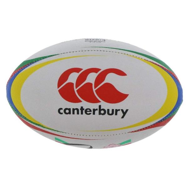 【商品名】　canterbury TAG RUGBY BALL(SIZE4) 【商品説明】　・4号球・ラテックスチューブを使用・天然ゴム・小学校高学年対象のタグラグビーボール 【サイズ】　高さ : 10.00 cm　横幅 : 14.00 c...