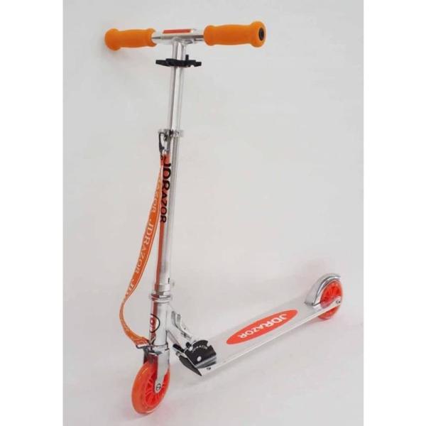 【商品名】　JD RAZOR MS-105キックボード 高さ調整可能 大人用 子供用 プレゼント 持ち運び便利 折り畳み式 耐荷重90? (ORENGE 【商品説明】　・5インチホイール・ハンドルの高さ調整は自由に お好みの高さに調整ができ...