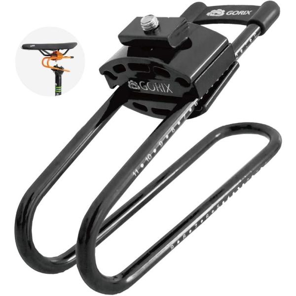 【商品名】　GORIX(ゴリックス) 自転車 サドル サスペンション (GX-SSP) スプリング 衝撃吸収 路面 ロードバイク・MTB他 バイクショッ 【商品説明】　 【サイズ】　高さ : 5.60 cm　横幅 : 9.20 cm　奥行 ...