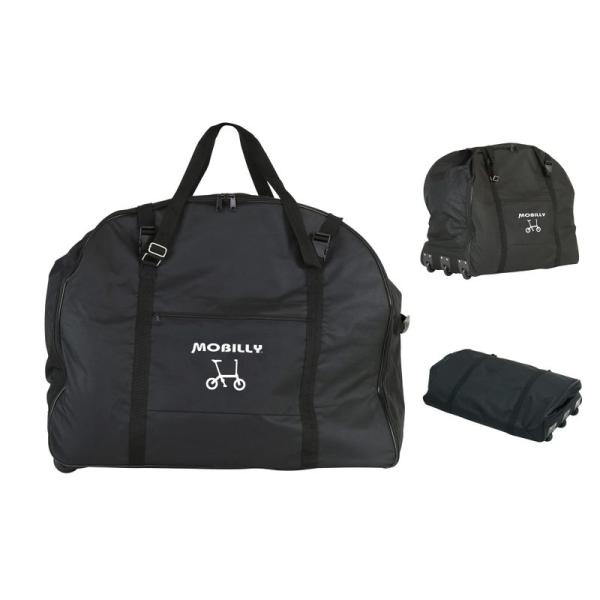 【商品名】　ベロライン MOBILLY(モバイリー) 輪行キャリーバッグ 折りたたみ20インチまで対応 キャスター付き ブラック 小 【商品説明】　・(約)サイズ:85cm×42cm×高さ68cm/折りたたみサイズ:85cm×42cm×24...