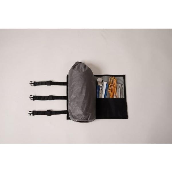 【商品名】　OSTRICH（オーストリッチ） wrap B(ラップ ビー) 【商品説明】　・●商品説明 キャンプライドのお供に キャンプ用品などをフロントフォーク用ケージに取り付けるためのカバー。 内側に小物を入れるポケット付き。 直径17...