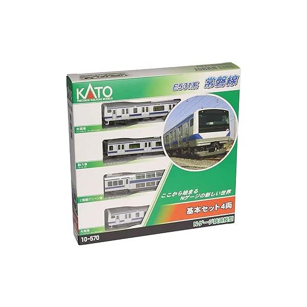 KATO Nゲージ E531系 常磐線 基本 4両セット 10-570 鉄道模型 電車