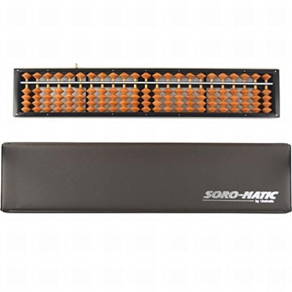 【商品名】　雲州堂 そろばん ソロマチック 23桁 USM-150 カバ玉 【商品説明】　・【サイズ】334×66×19／重量400g・【対象】中級&amp;#65374;上級者向け・【枠形状・材質】三角（鳩目補強）・積層材・【特長】ワンタ...