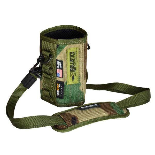 【商品名】　バリスティクス ウォーターボトルキャリー ウッドランドカモ/Ssize BALLISTICS WATER BOTTLE CARRY 【商品説明】　・【ご注意】お子様が遊んだり走ったりする際は、ストラップが障害物や遊具等に絡まる恐...