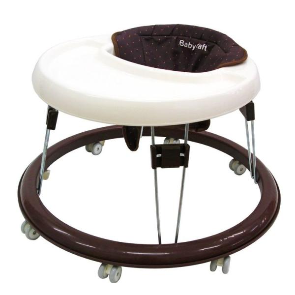 【商品名】　永和 ベビーシンプルウォーカー 折りたたみ式歩行器 ブラウン 1個 (x 1) 【商品説明】　・対象年齢:7ヶ月&amp;#65374;15ヶ月 、シート:洗濯不可 【サイズ】　高さ : 7.80 cm　横幅 : 65.00 c...