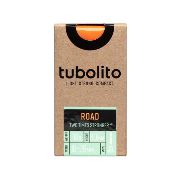 ラス1 tubolito 700×18/28mm(バルブ長60mm) 2本セット Tubolito Tubo ロードチューブ 700c 仏式バルブ (700×18/28mm