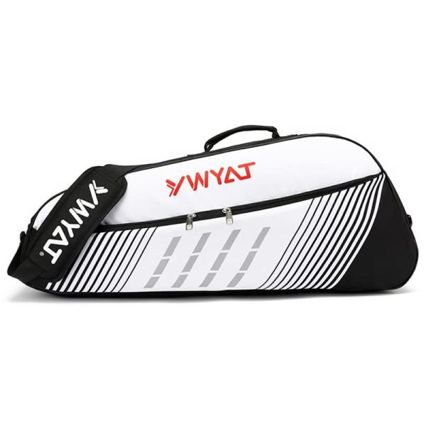 【商品名】　FMAFNLY バドミントン ラケットバッグ テニス ショルダーバック ケース スポーツ ラケット収納 部活 3-6本用 シューズ収納可 軽 【商品説明】　・【2WAY仕様＆調整でき】2WAYタイプで使用できるラケットバッグです...