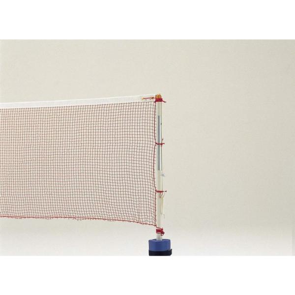 【商品名】　TOEI LIGHT(トーエイライト) バドミントンネット(検) B6026 幅76cm×長さ602cm、網目1.9cm 【商品説明】　・ネット:ナイロン有結節、235T/15本・ネットカラー:赤茶・日本バドミントン協会検定品(...