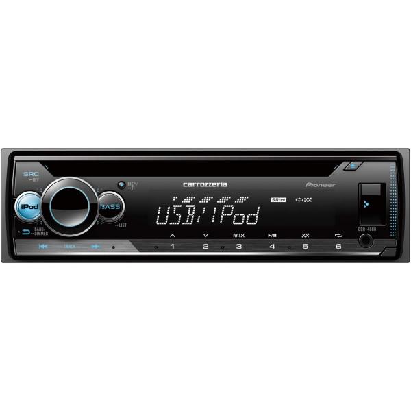 カロッツェリア(パイオニア) カーオーディオ 1DIN CD/USB DEH-4600