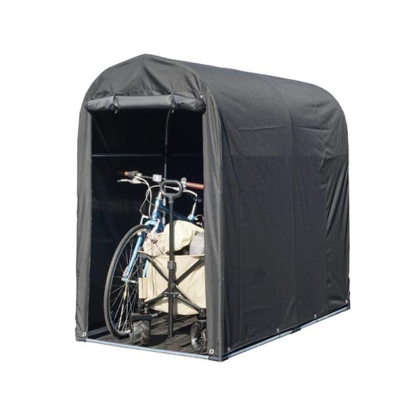 【商品名】　南榮工業サイクルハウス QUICK ２台用 940×1800×1570 （自転車/電動自転車/アウトドア/バイク/バイク用品/園芸用品/テン 【商品説明】　・シート幕材質:オックスフォード300D(表:ポリエステル 裏:塩化ビニ...