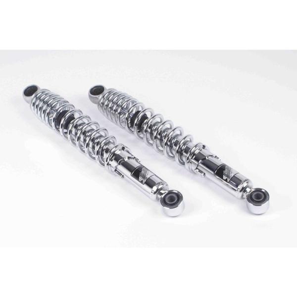 SP武川リアショックアブソーバー(265mm/クロムメッキ/2本入) スペシャルパーツ武川(TAKEGAWA) リアショックアブソーバー クロム