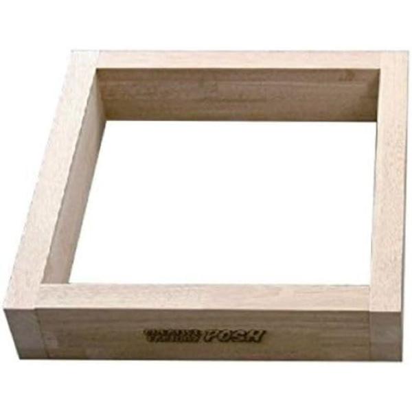 【商品名】　CFポッシュ(Cf Posh) タイヤチェンジベース Lタイプ 15~21インチ用 810986 【商品説明】　・15~21インチ用・内寸360mm×外寸430mm×高90mm・組立式・木製 【サイズ】　高さ : 10.00 c...