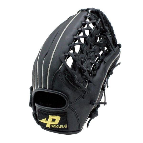 【商品名】　SAKURAI サクライ貿易 PROMARK(プロマーク) 一般ソフトボール用グローブ オールラウンド用 Lサイズ 3号球用 PGS-315 【商品説明】　・「サイズ」 Lサイズ　3号球用　親指革命・「材質」捕球面：天然皮革　背...