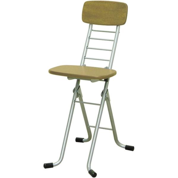 【商品名】　ルネセイコウ リリィチェアM ナチュラル/シルバー CSMF-320A 【商品説明】　・サイズ:幅35×奥行48×高さ79cm・座面高さ:32~62cm・材質:MDF、スチールパイプ・生産国:日本・重量:4.4kg 【サイズ】　...