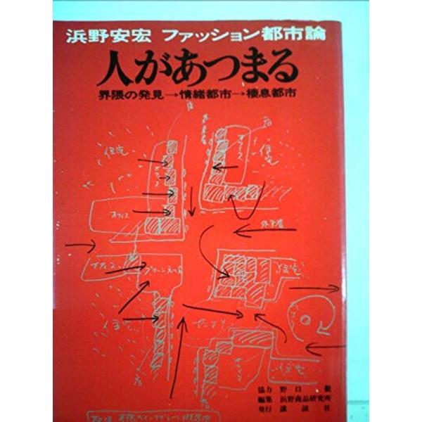 人があつまる?界隅の発見→情緒都市→棲息都市 浜野安宏ファッション都市論 (1974年)