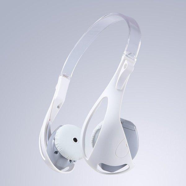 松栄電子工業 ルーセンテクノ Phontec 本体 グレーです。ヘッドホンタイプのおしゃれな集音器です。男性にはグレーが特に人気です。長時間使っても疲れない、快適な使い心地。つけるとON、はずすとOFFのシンプル設計。軽量で簡単操作。半径3...