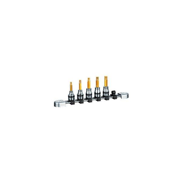 NTQ6T05A KTC ネプロス 9.5sq.T型トルクスビットソケットセット NTQ6T05A KTC ネプロス 9.5sq.T型トルクスビットソケットセット