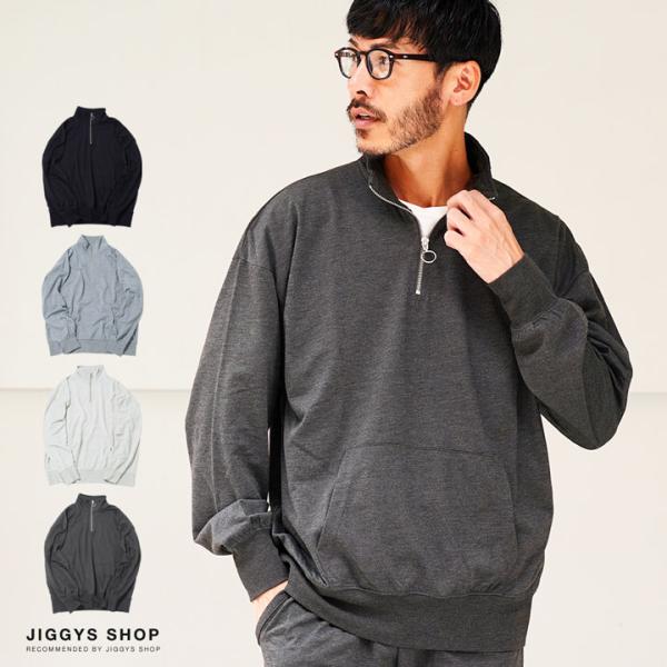 JIGGYS SHOP トレーナー スウェット メンズ トップス ハーフ JIGGYS SHOP トレーナー スウェット メンズ トップス ハーフ