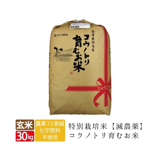 新米予約 10月中旬 減農薬 コウノトリ育むお米30kg 特別栽培米 新米予約 10月中旬 減農薬 コウノトリ育むお米30kg 特別栽培米