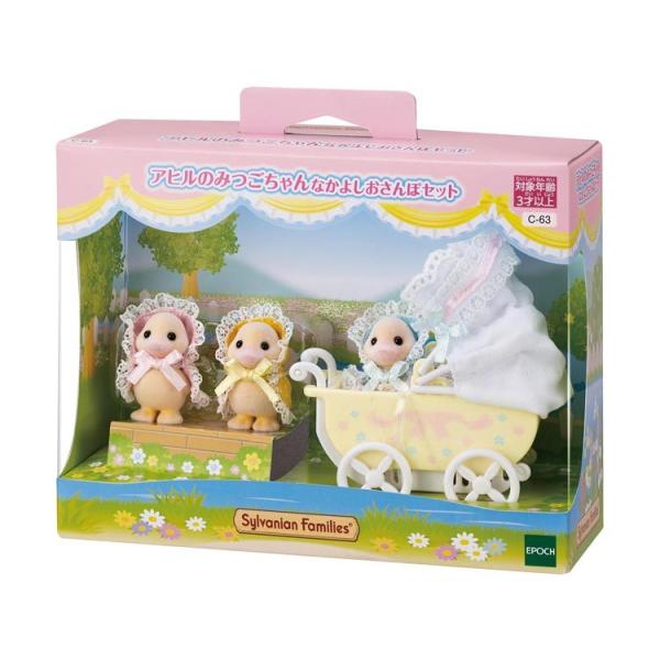 おもちゃ C 63 シルバニアファミリー アヒルのみつごちゃんなかよしおさんぽセット エポック社 Cp Sf Ept0504014722 ジグソー クラブ 通販 Yahoo ショッピング