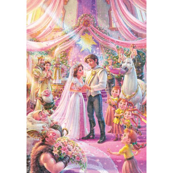 [Release date: November 22, 2024]商品名：幸福のウェディング（ラプンツェル＆ユージーン）サイズ：51×73.5cm品　番：TEN-D1000-886ピース数：1000メーカー：テンヨー補　足：【ジグソーパズル...