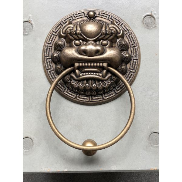 中国伝統建築金具 獅子 ドアノッカー O018 : 実験工房 - 通販 - Yahoo