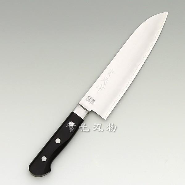 SW鋼 ツバ付 三徳 包丁 180mm : 實光包丁 - 通販 - Yahoo SW鋼 ツバ付 三徳 包丁 180mm : 實光包丁 - 通販 - Yahoo