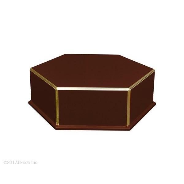寺院仏具】潤み塗り 正六角形 仏像台 幅約30センチ 厨子台や位牌 寺院仏具】潤み塗り 正六角形 仏像台 幅約30センチ 厨子台や位牌